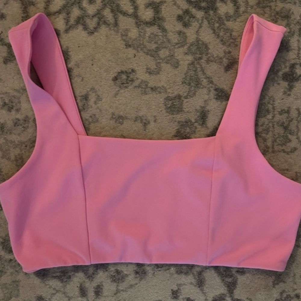 Show me your mumu stretchy crop top